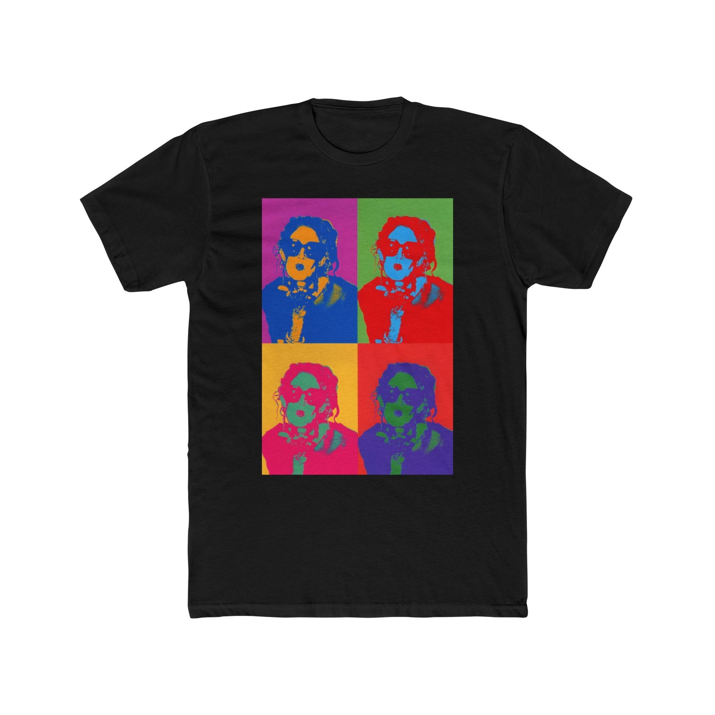 80's Retro Girl Blowing a Kiss Tshirt