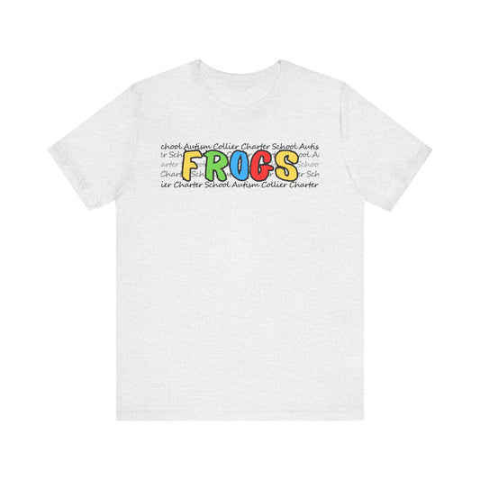 Men's/Unisex Autism Collier Charter School FROGS t-shirt