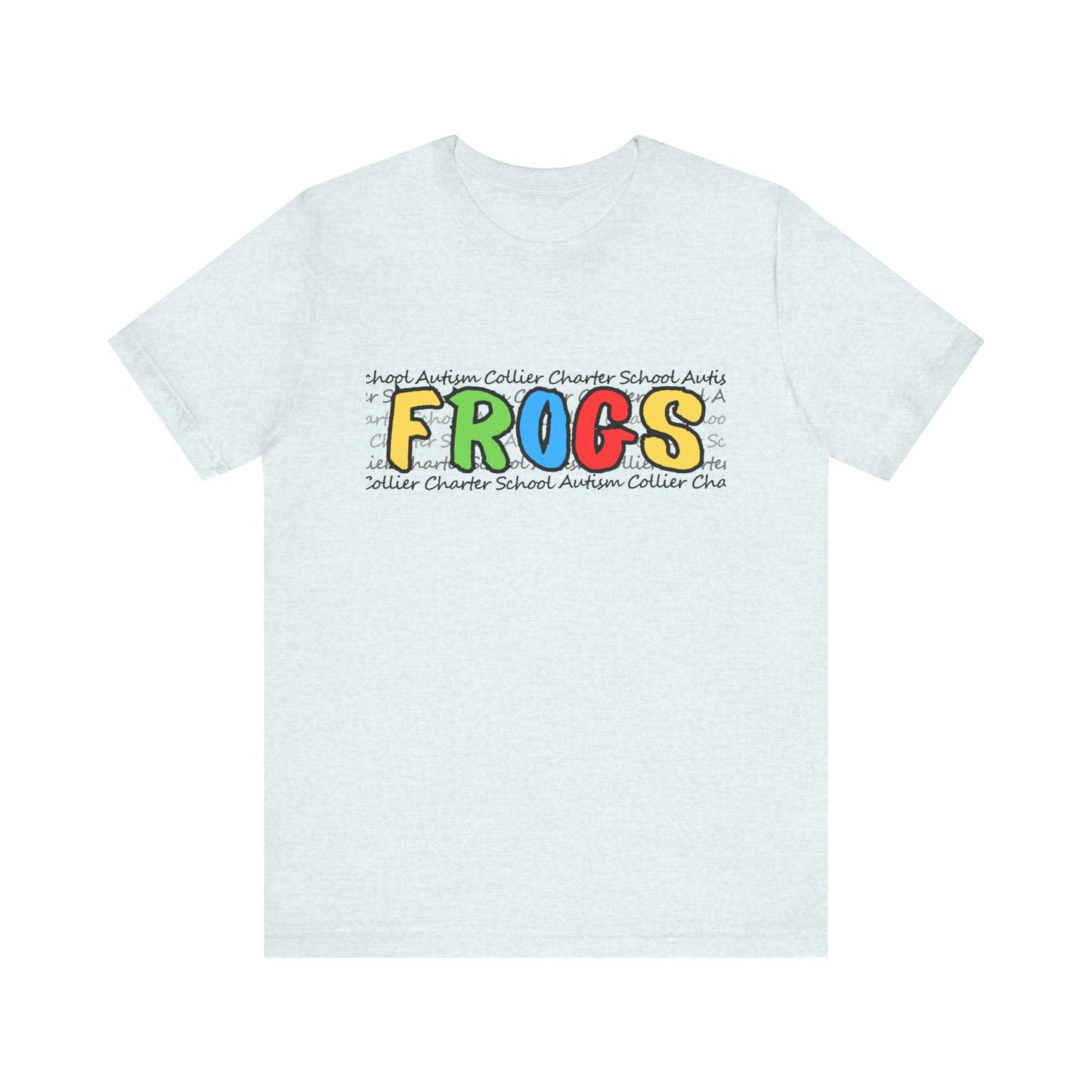 Men's/Unisex Autism Collier Charter School FROGS t-shirt