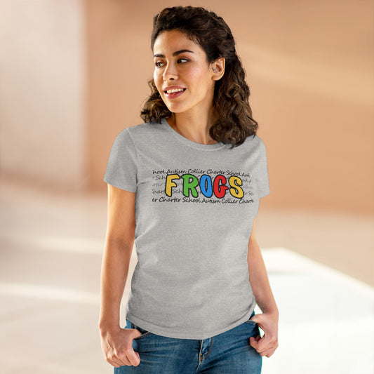 Women's Autism Collier Charter School FROGS t-shirt