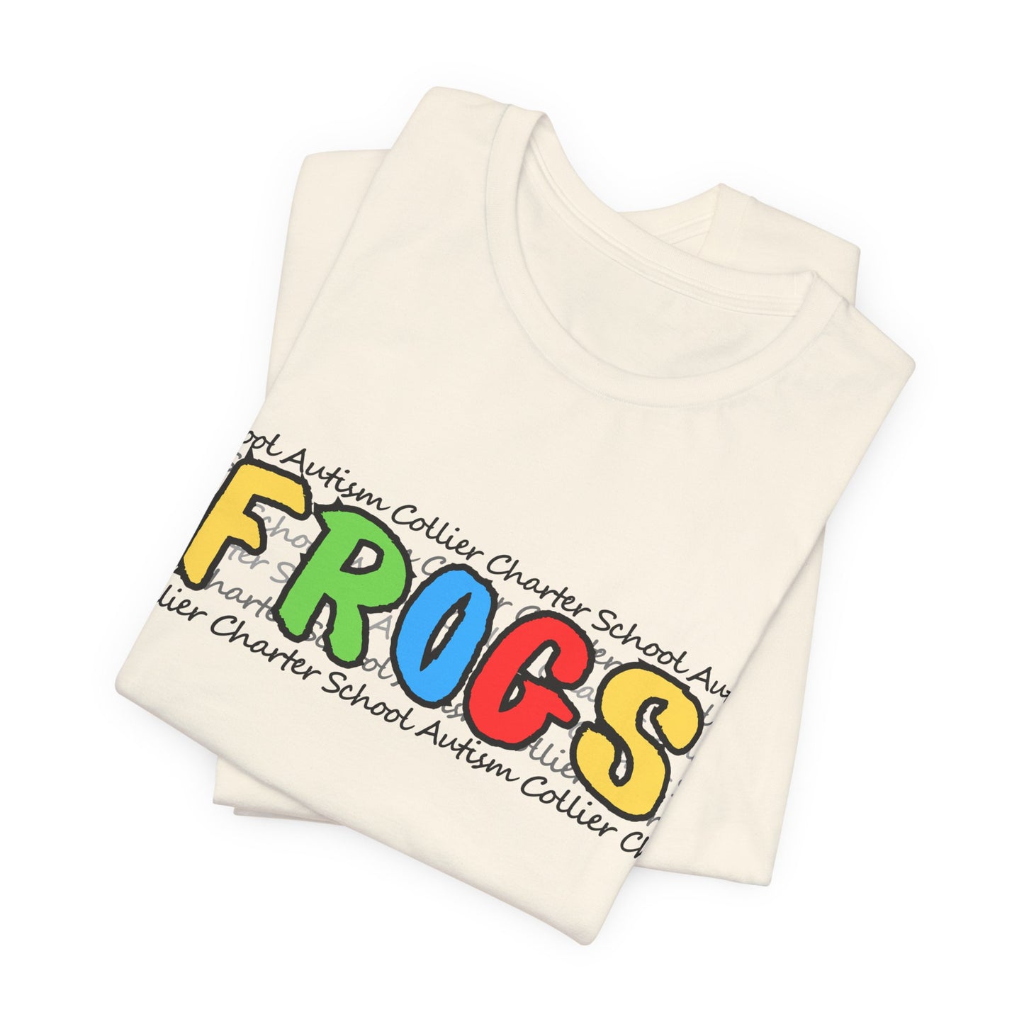 Men's/Unisex Autism Collier Charter School FROGS t-shirt
