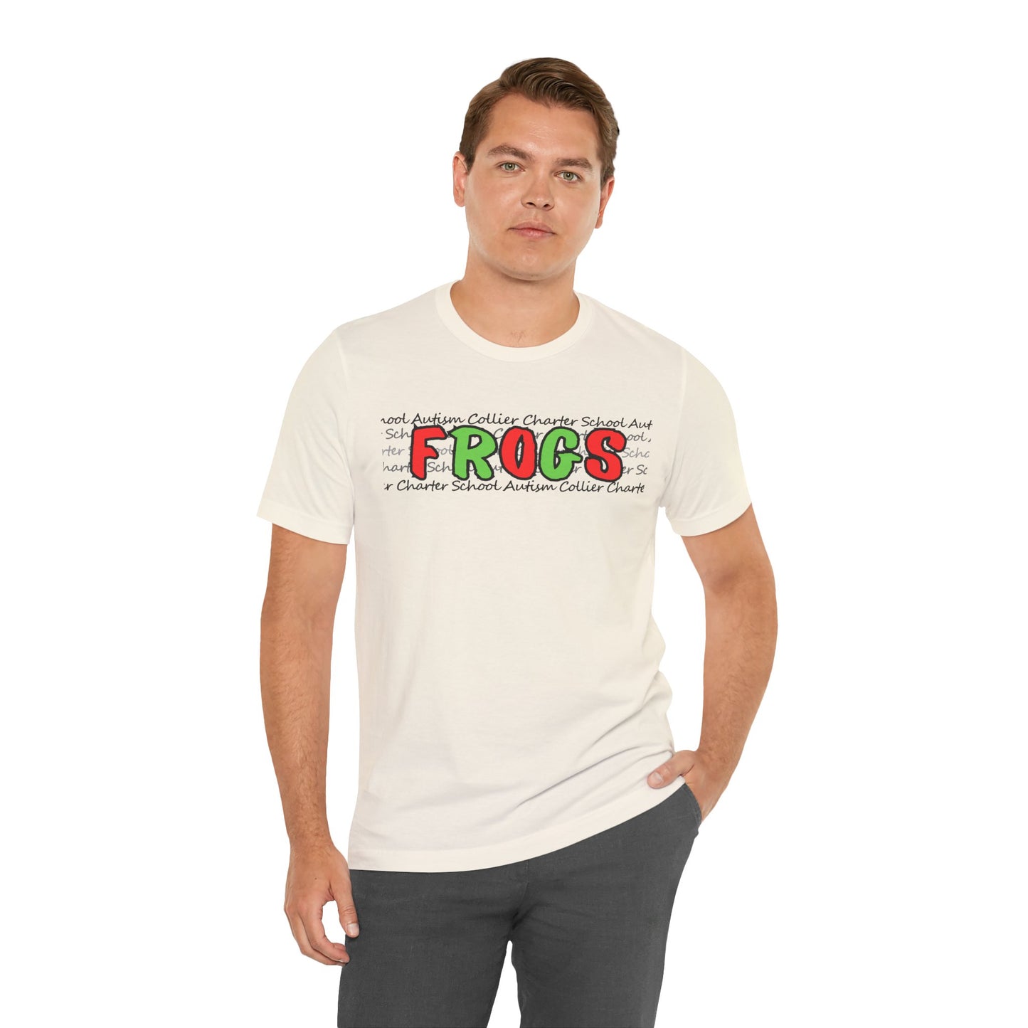 HOLIDAY Men's/Unisex Autism Collier Charter School FROGS t-shirt