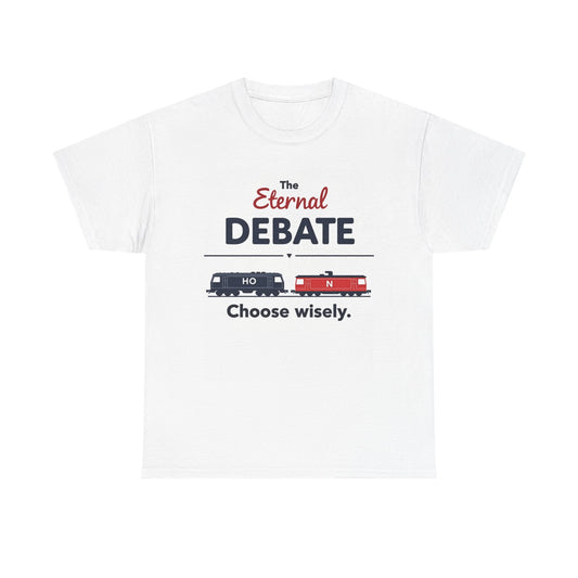 Model Train - The Eternal Debate | Choose Wisely Graphic Shirt