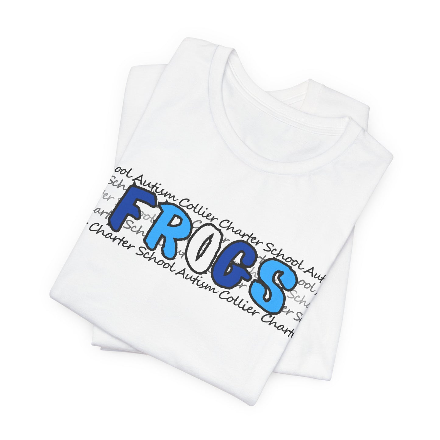 HANUKKAH Men's/Unisex Autism Collier Charter School FROGS t-shirt