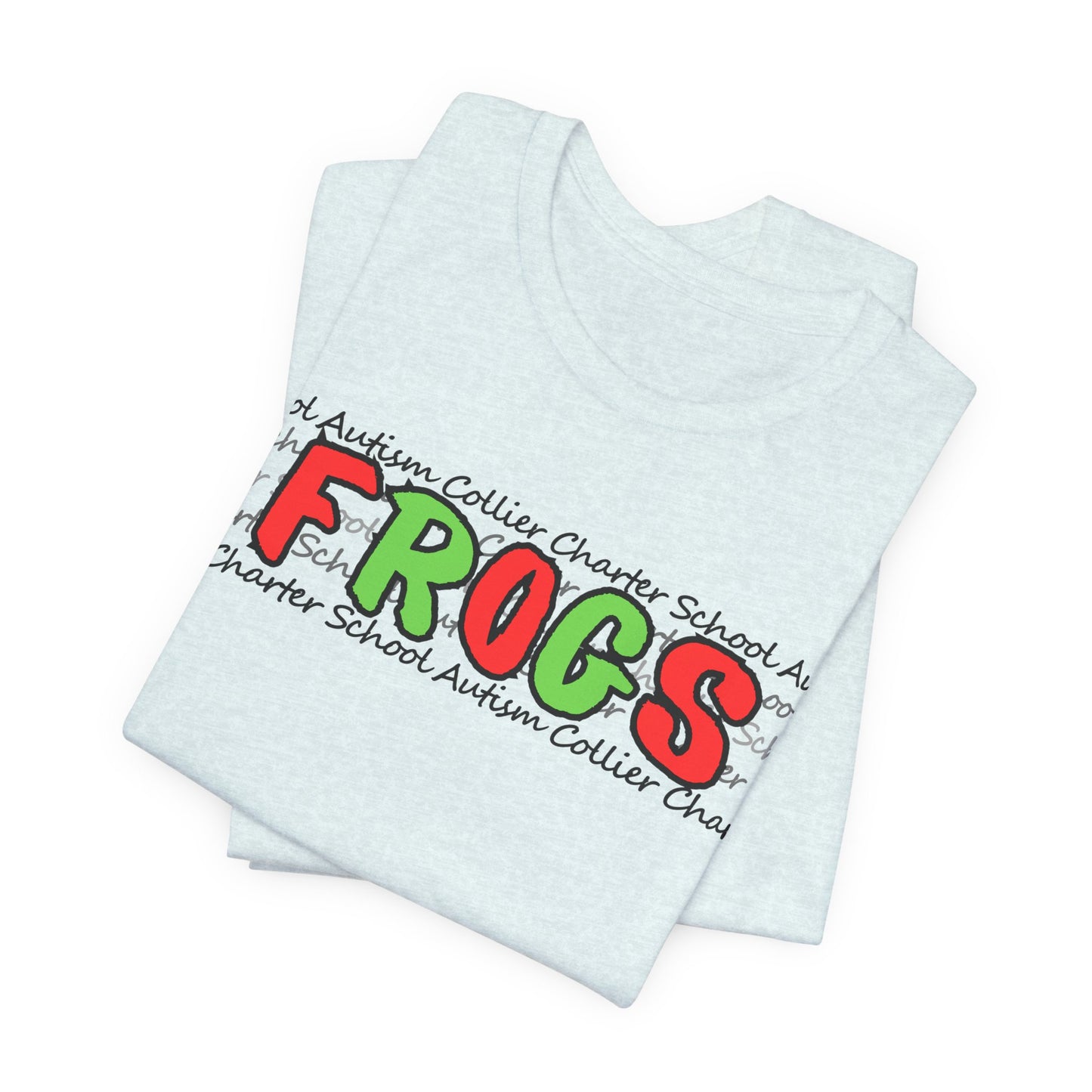 HOLIDAY Men's/Unisex Autism Collier Charter School FROGS t-shirt