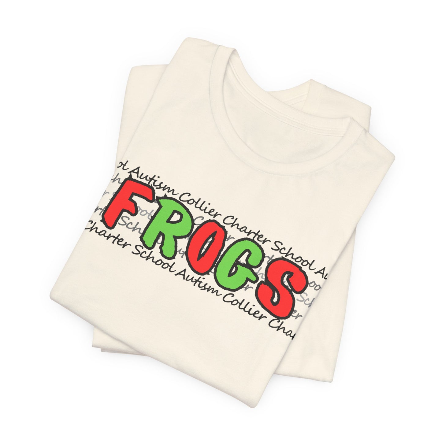 HOLIDAY Men's/Unisex Autism Collier Charter School FROGS t-shirt