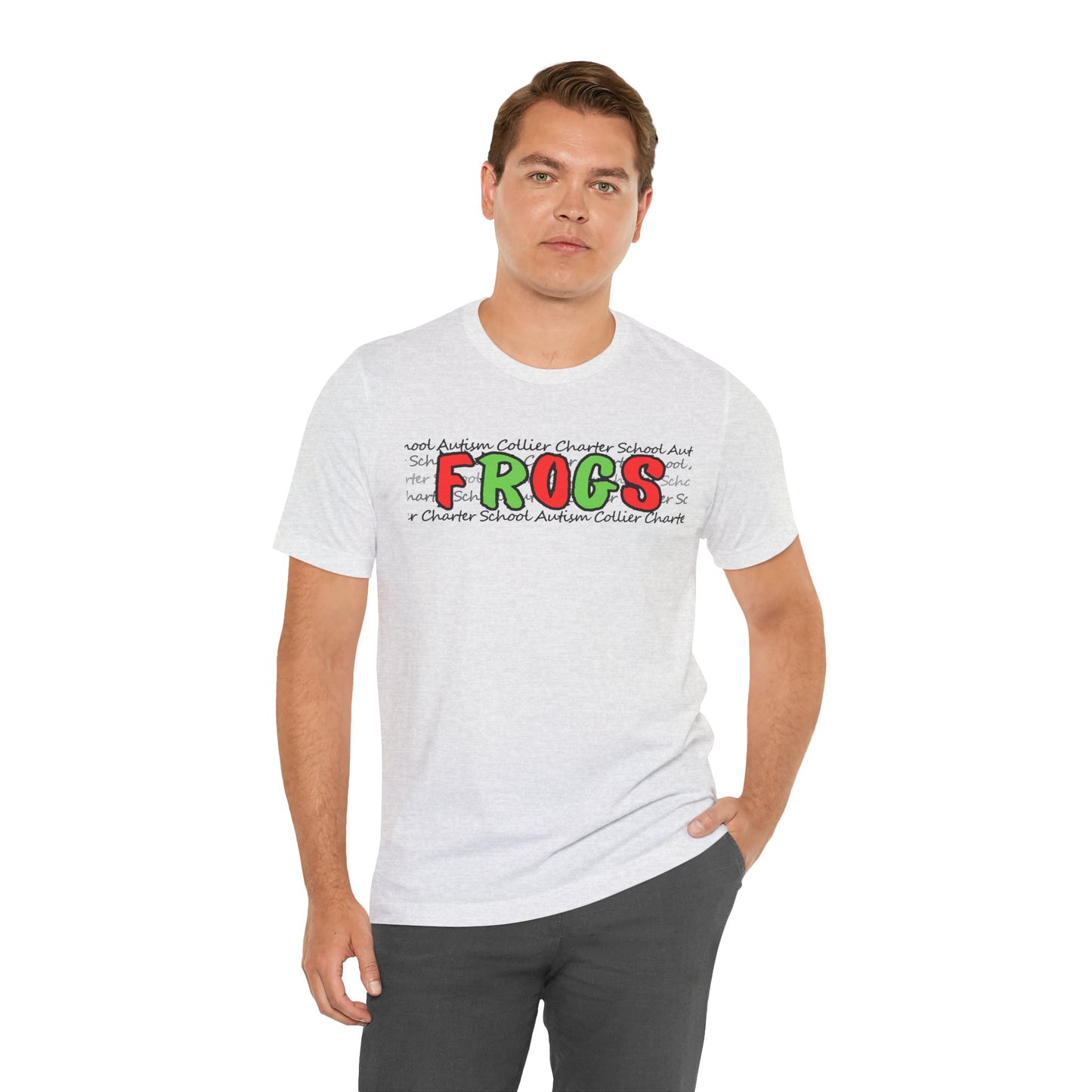 HOLIDAY Men's/Unisex Autism Collier Charter School FROGS t-shirt