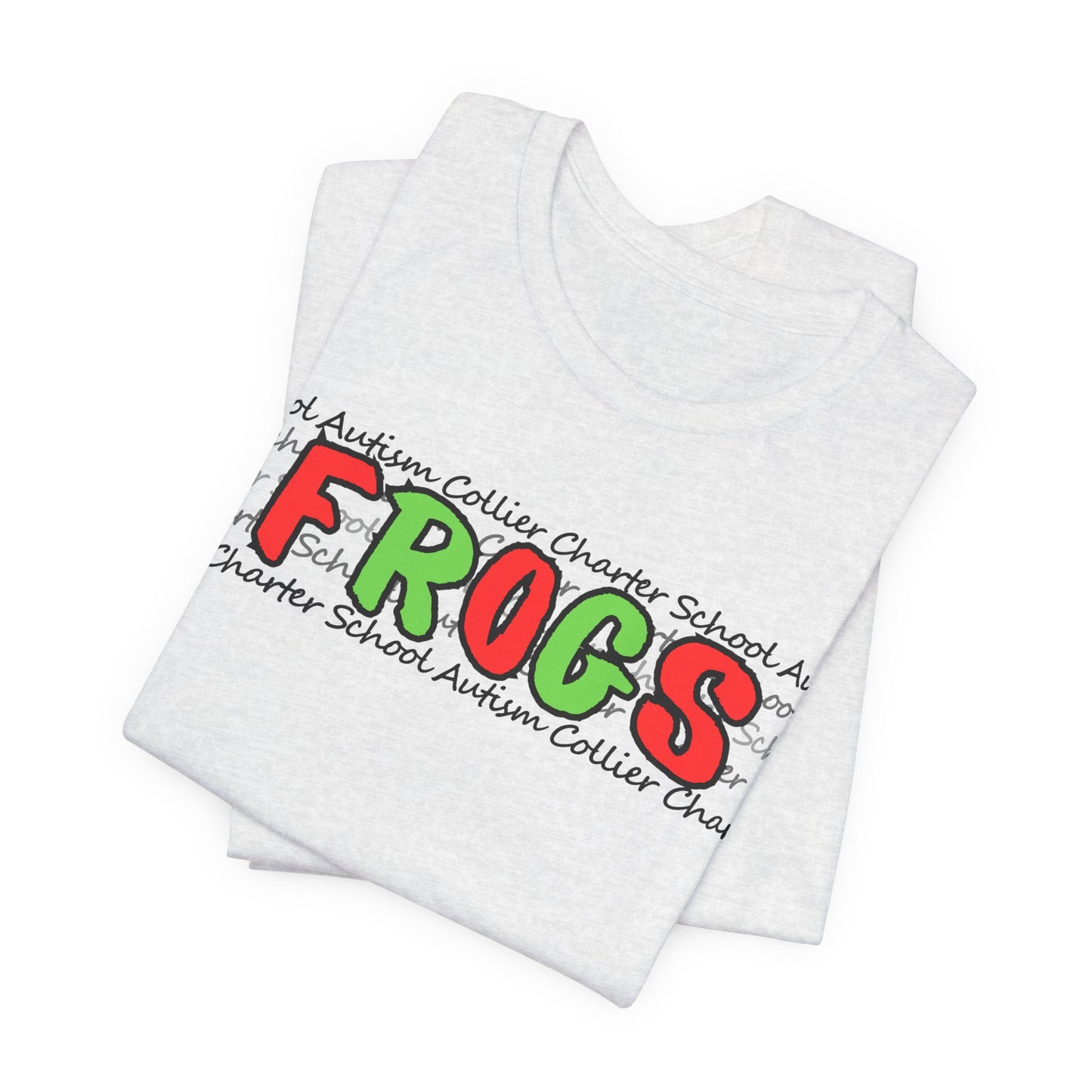 HOLIDAY Men's/Unisex Autism Collier Charter School FROGS t-shirt