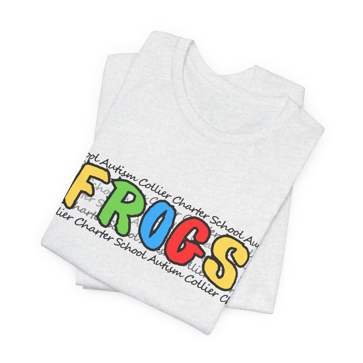 Men's/Unisex Autism Collier Charter School FROGS t-shirt