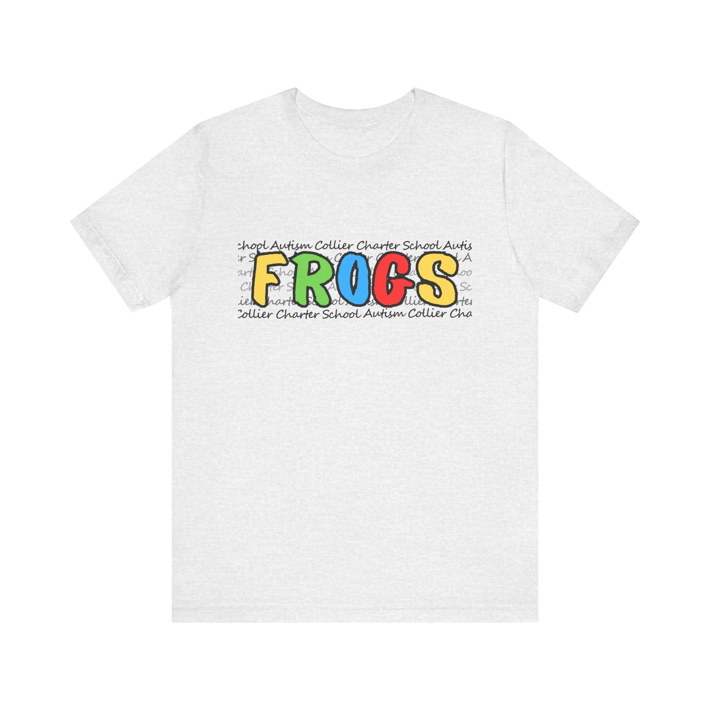 Men's/Unisex Autism Collier Charter School FROGS t-shirt