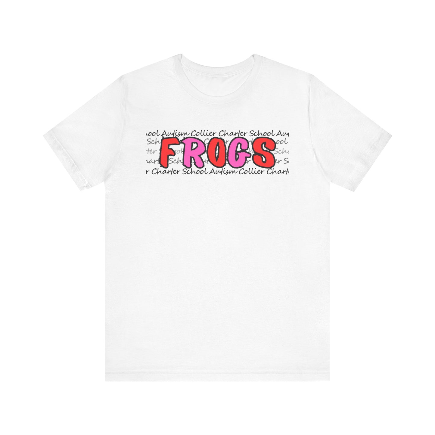 LOVE Men's/Unisex Autism Collier Charter School FROGS t-shirt