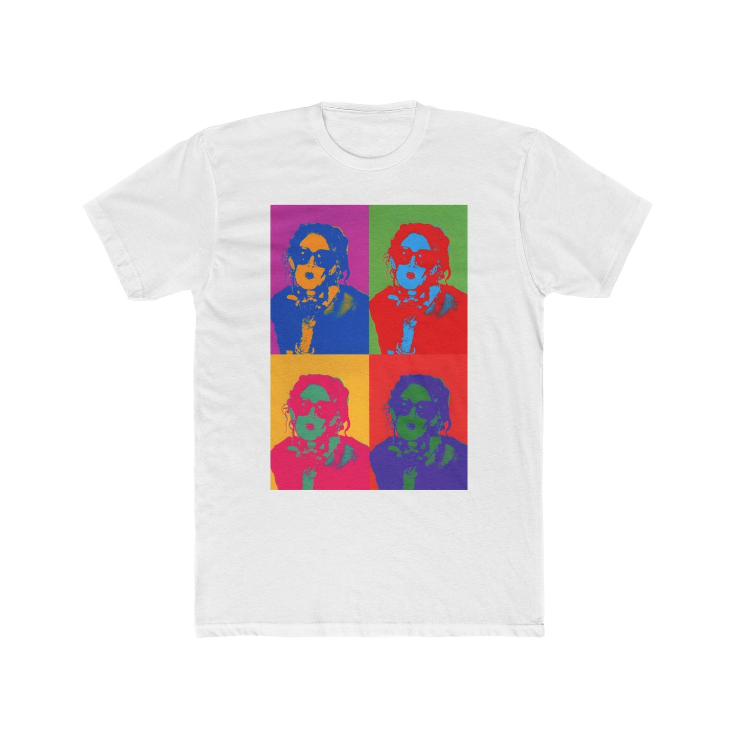 80's Retro Girl Blowing a Kiss Tshirt