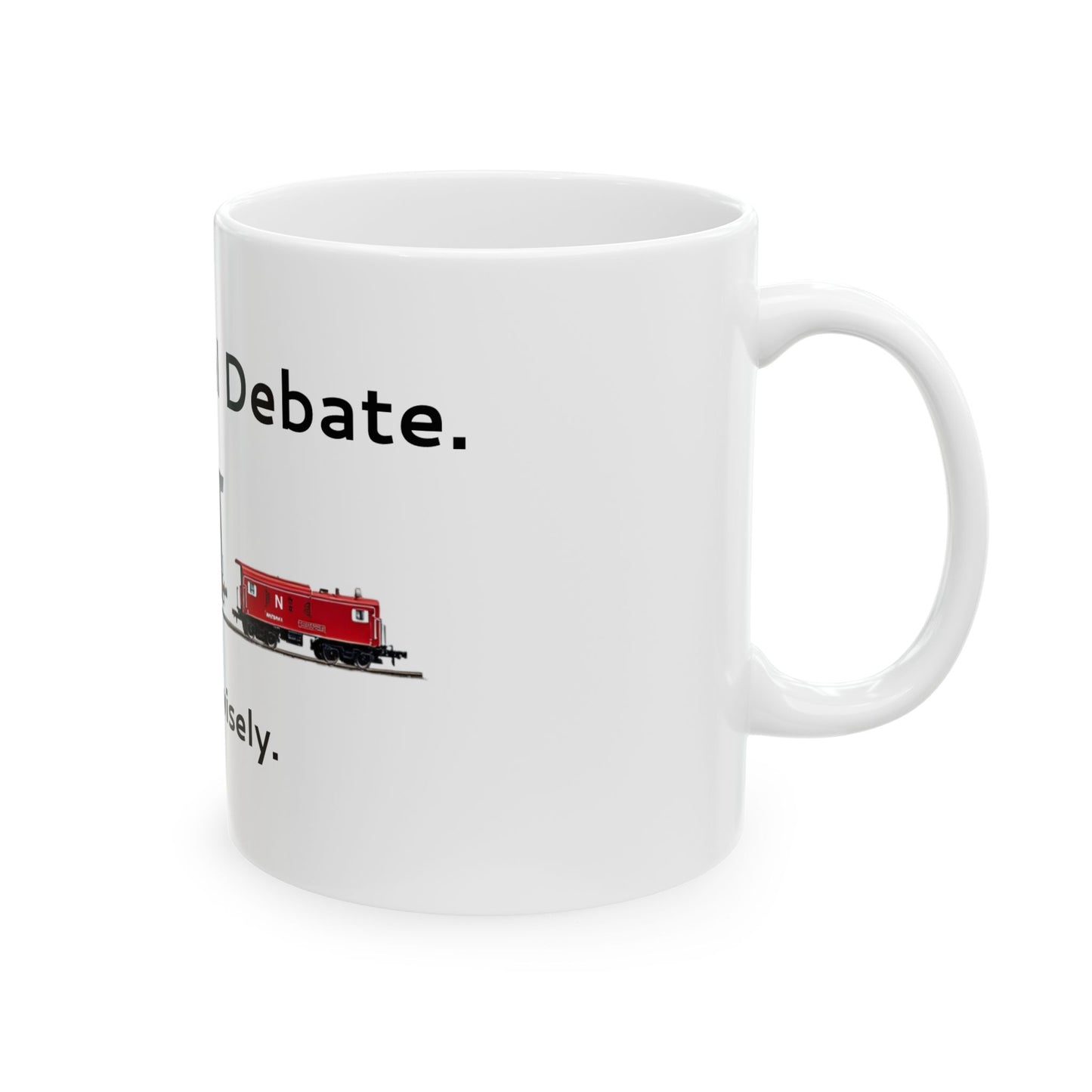The Eternal Debate Ceramic Mug, (11oz, 15oz)