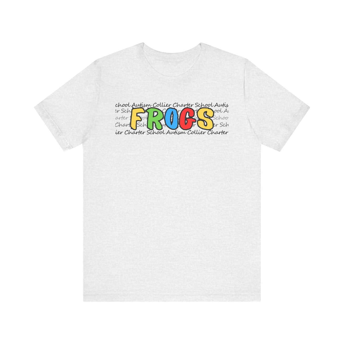 Men's/Unisex Autism Collier Charter School FROGS t-shirt