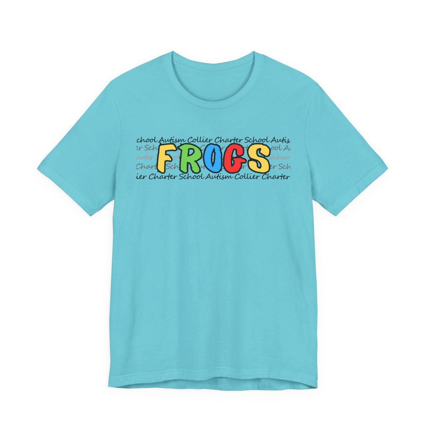Men's/Unisex Autism Collier Charter School FROGS t-shirt