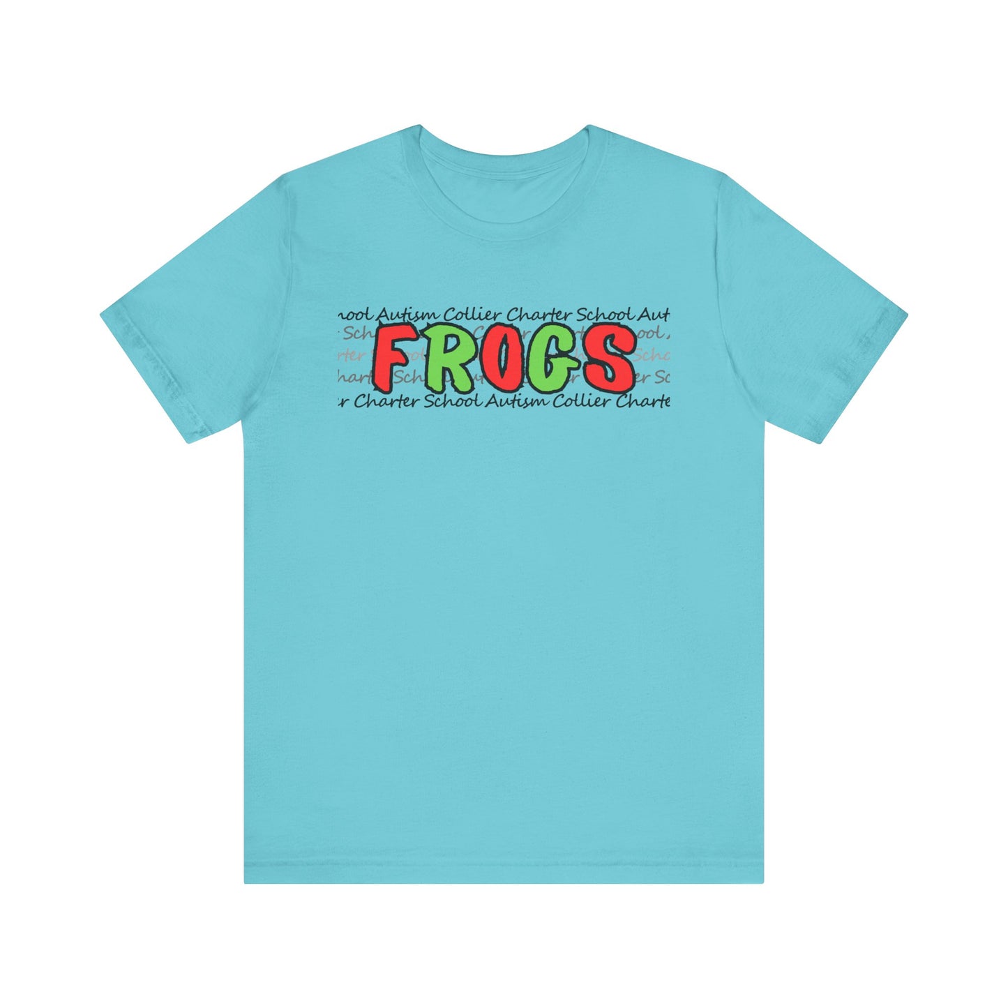 HOLIDAY Men's/Unisex Autism Collier Charter School FROGS t-shirt