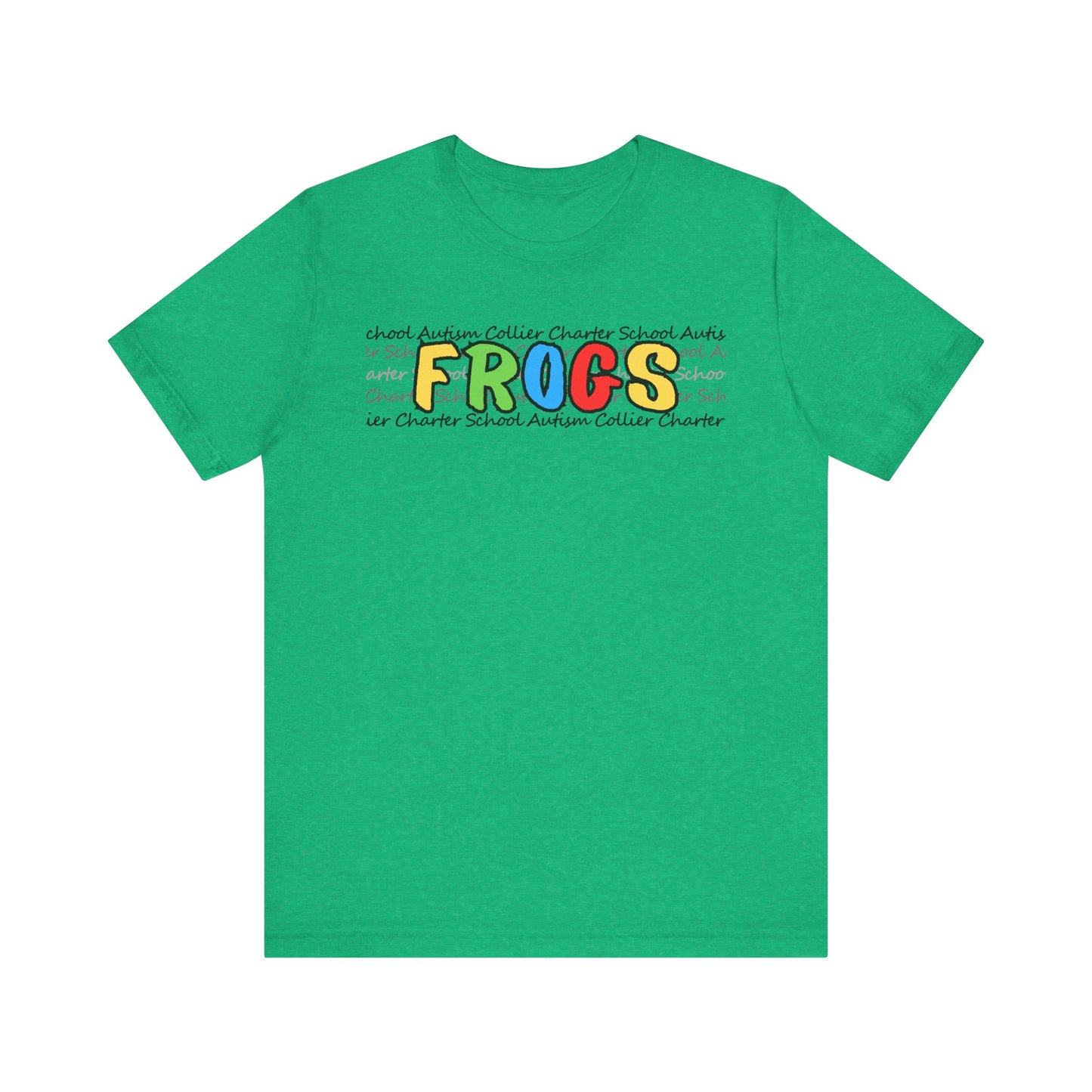 Men's/Unisex Autism Collier Charter School FROGS t-shirt