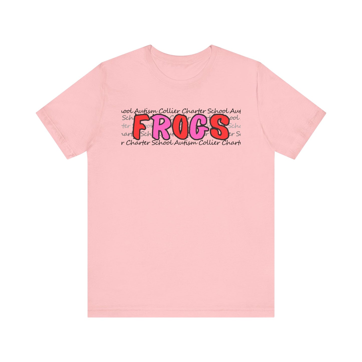 LOVE Men's/Unisex Autism Collier Charter School FROGS t-shirt