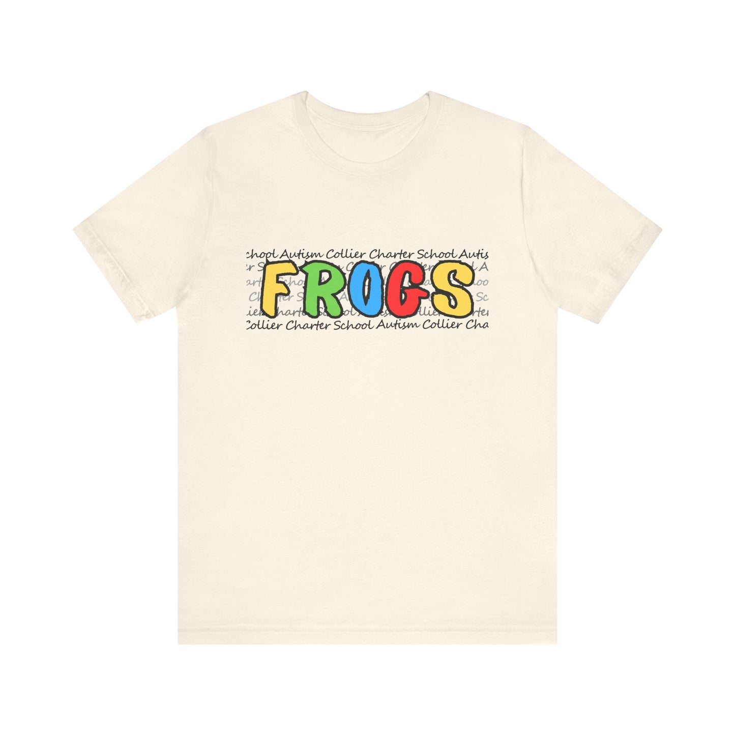 Men's/Unisex Autism Collier Charter School FROGS t-shirt