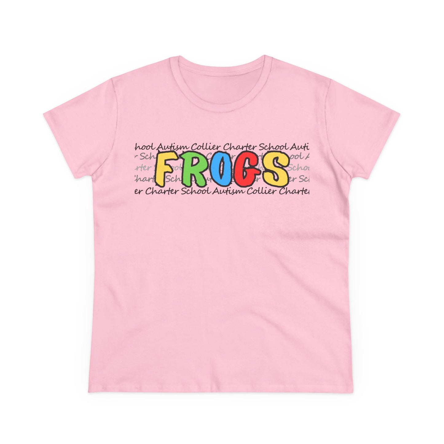 Women's Autism Collier Charter School FROGS t-shirt