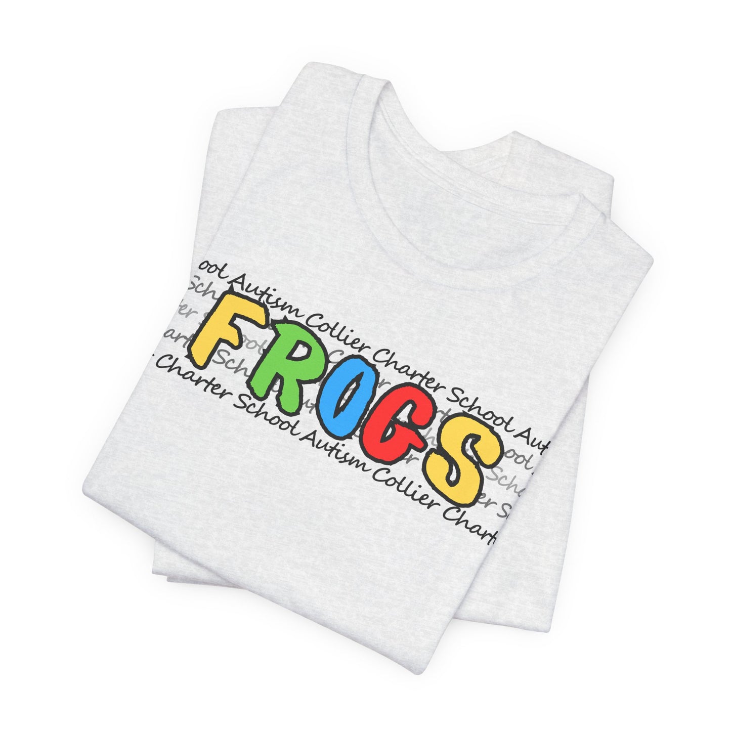 Men's/Unisex Autism Collier Charter School FROGS t-shirt