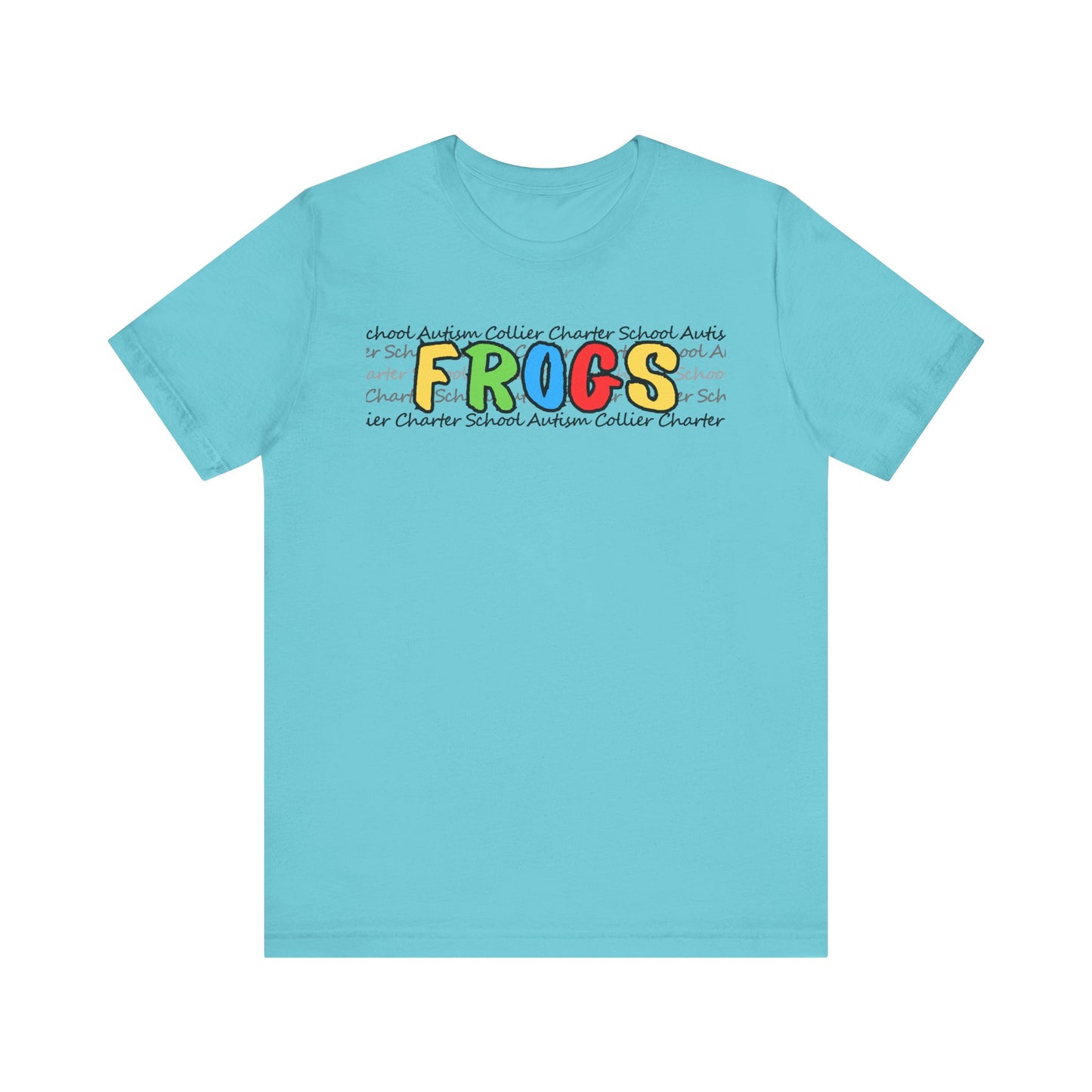 Men's/Unisex Autism Collier Charter School FROGS t-shirt