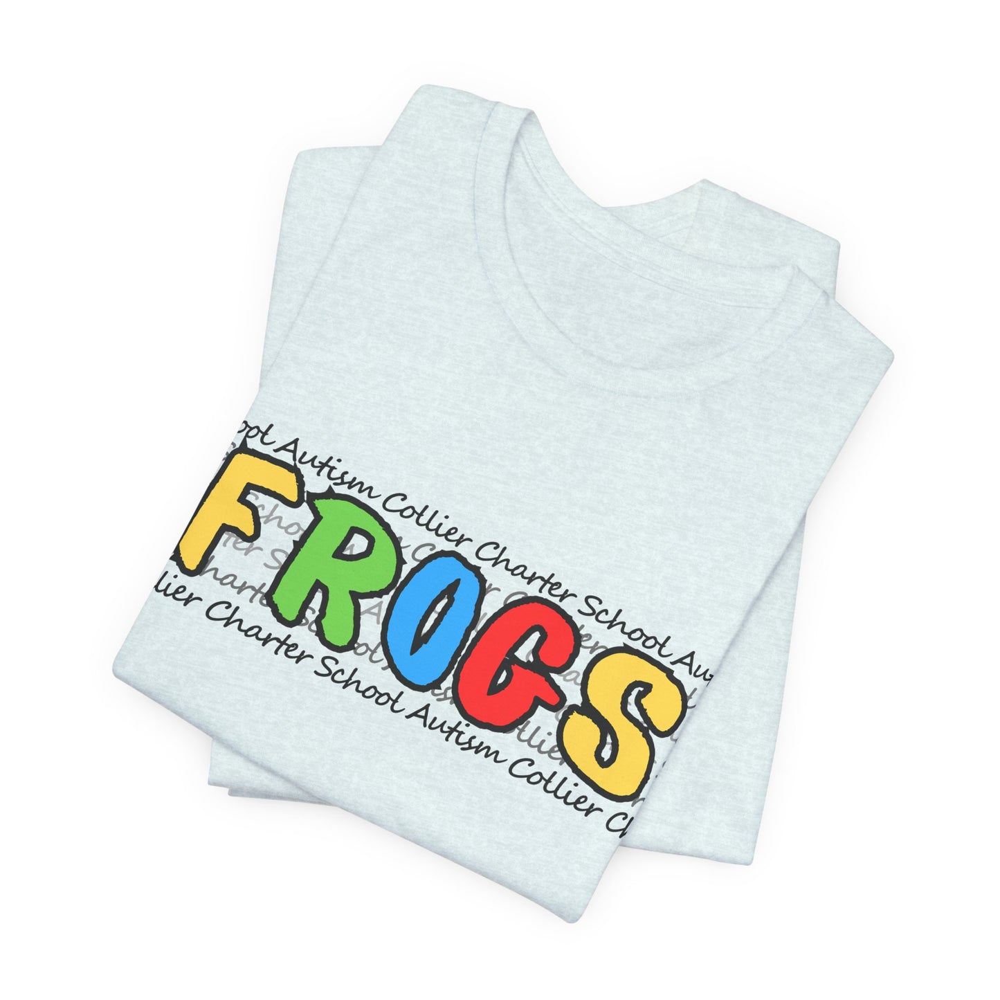 Men's/Unisex Autism Collier Charter School FROGS t-shirt