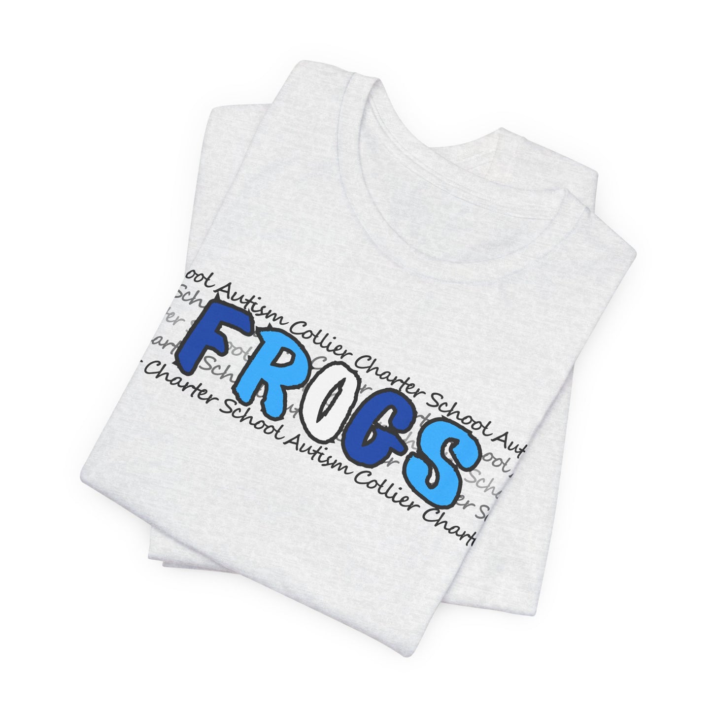 HANUKKAH Men's/Unisex Autism Collier Charter School FROGS t-shirt