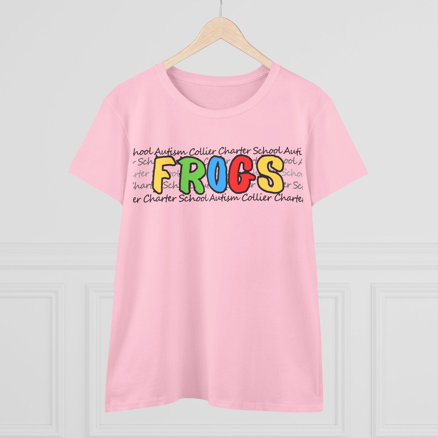 Women's Autism Collier Charter School FROGS t-shirt