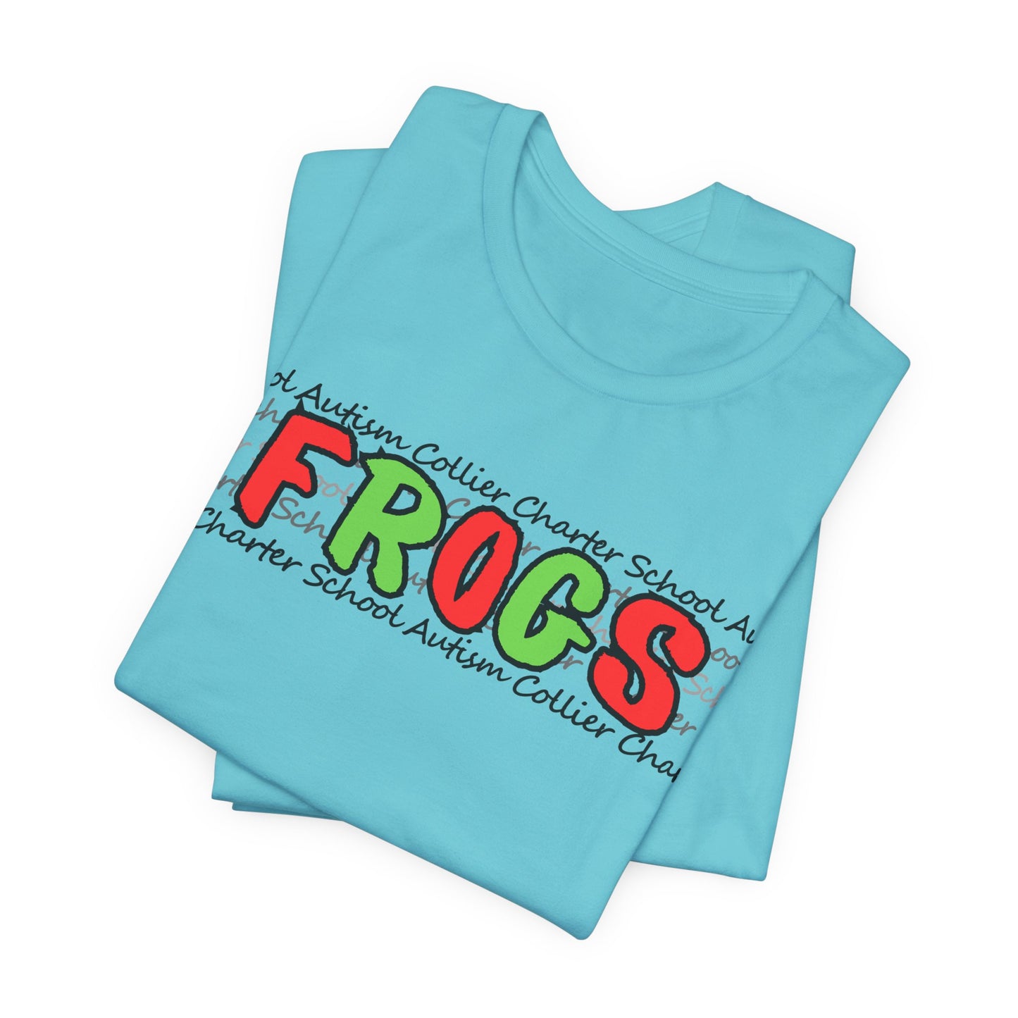 HOLIDAY Men's/Unisex Autism Collier Charter School FROGS t-shirt
