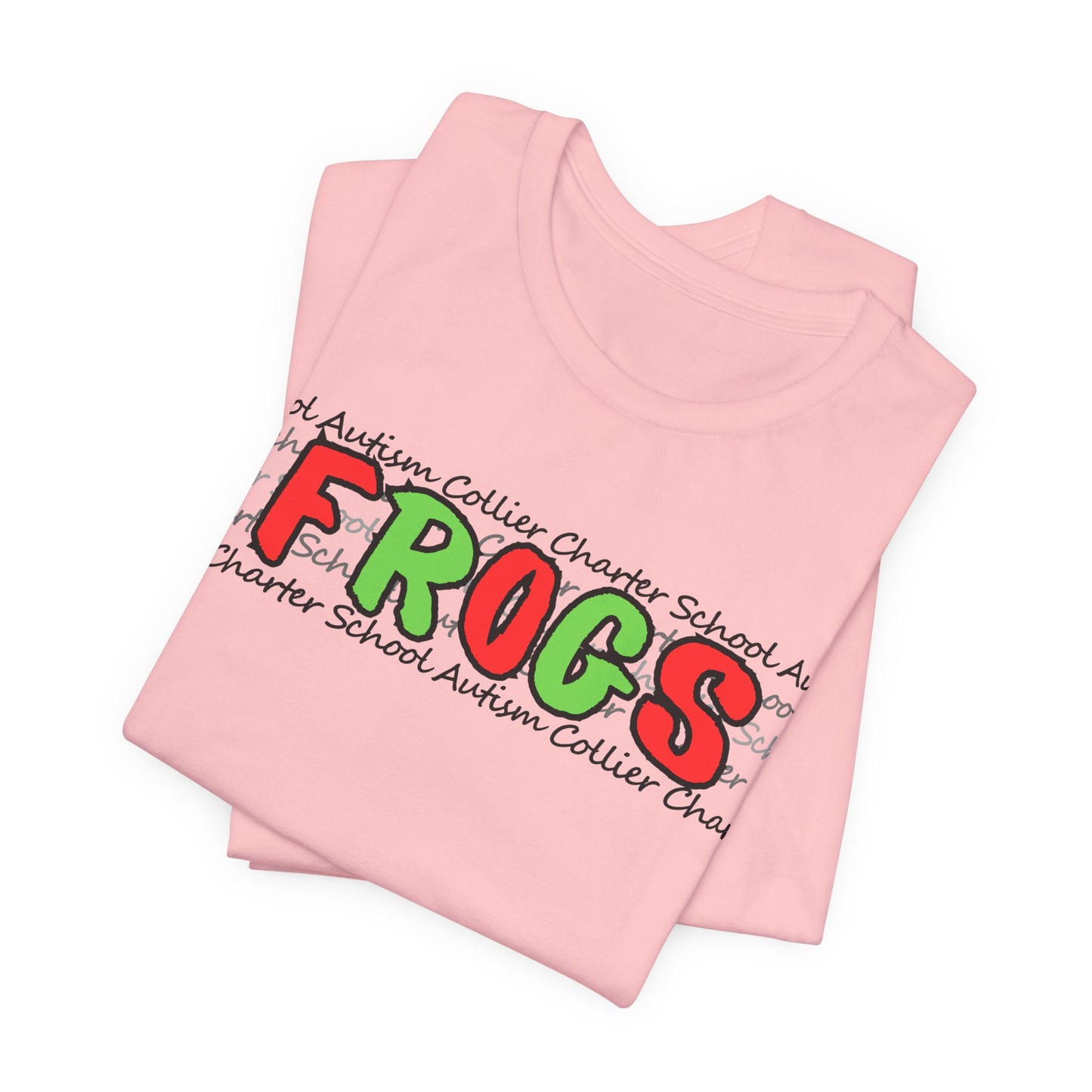 HOLIDAY Men's/Unisex Autism Collier Charter School FROGS t-shirt