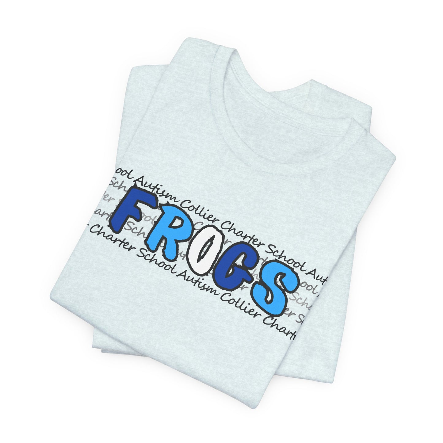 HANUKKAH Men's/Unisex Autism Collier Charter School FROGS t-shirt