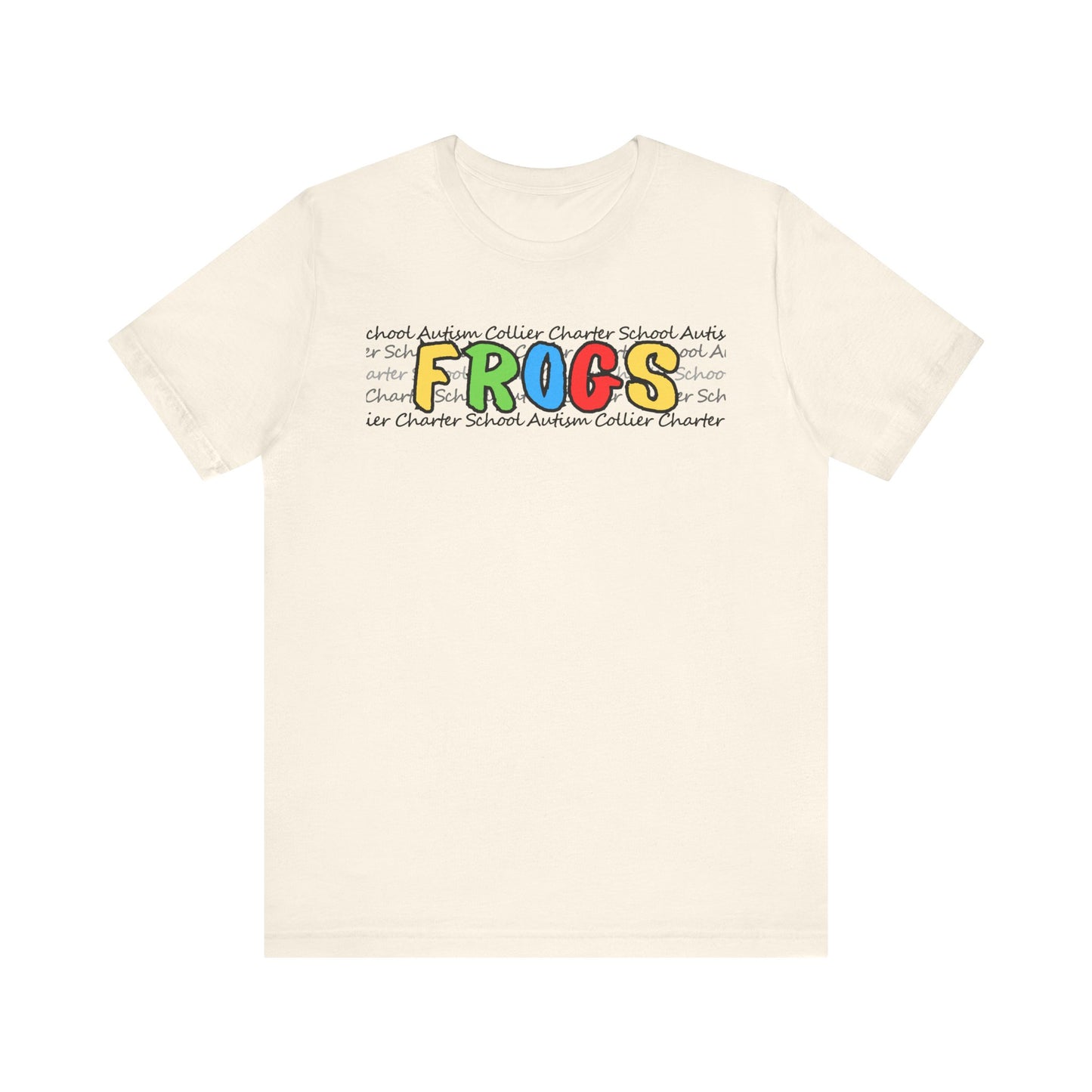 Men's/Unisex Autism Collier Charter School FROGS t-shirt