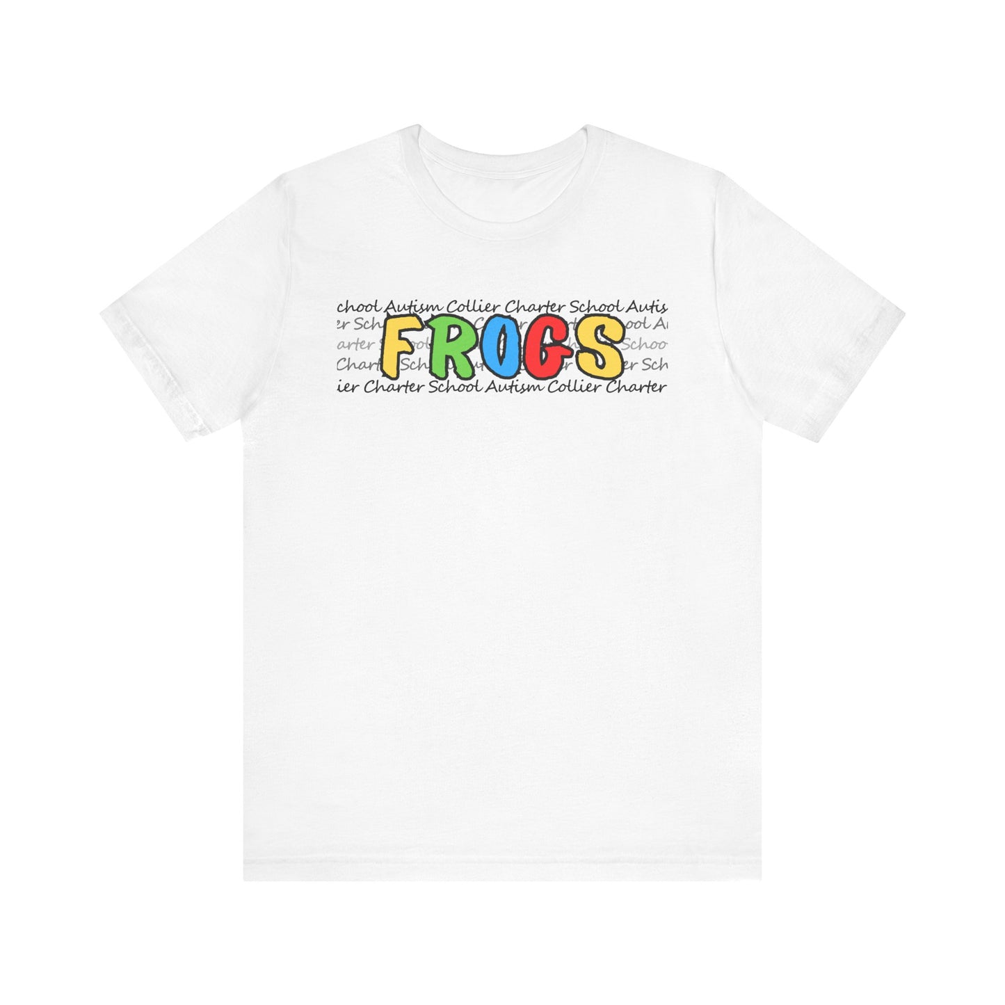 Men's/Unisex Autism Collier Charter School FROGS t-shirt