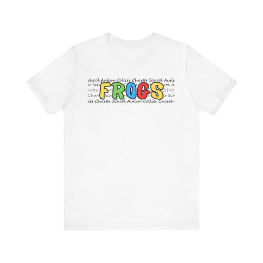 Men's/Unisex Autism Collier Charter School FROGS t-shirt