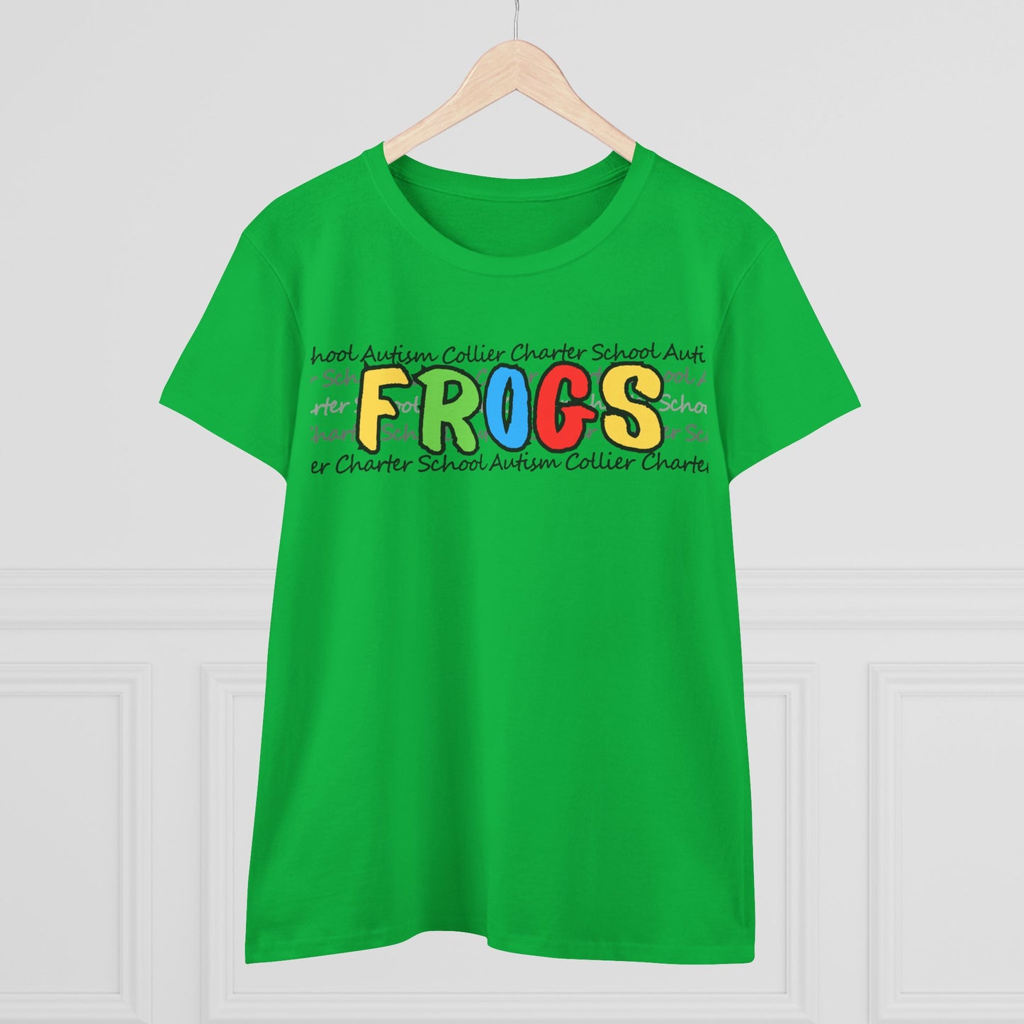 Women's Autism Collier Charter School FROGS t-shirt