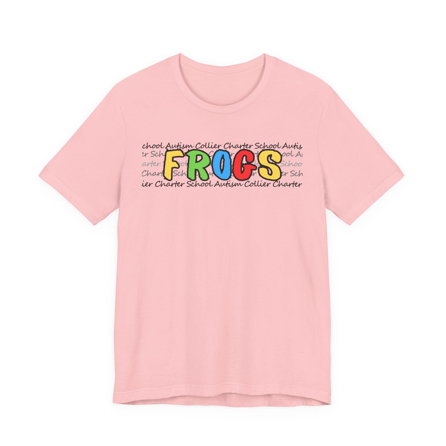 Men's/Unisex Autism Collier Charter School FROGS t-shirt