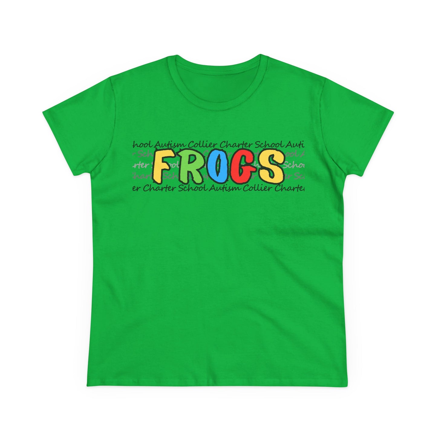 Women's Autism Collier Charter School FROGS t-shirt