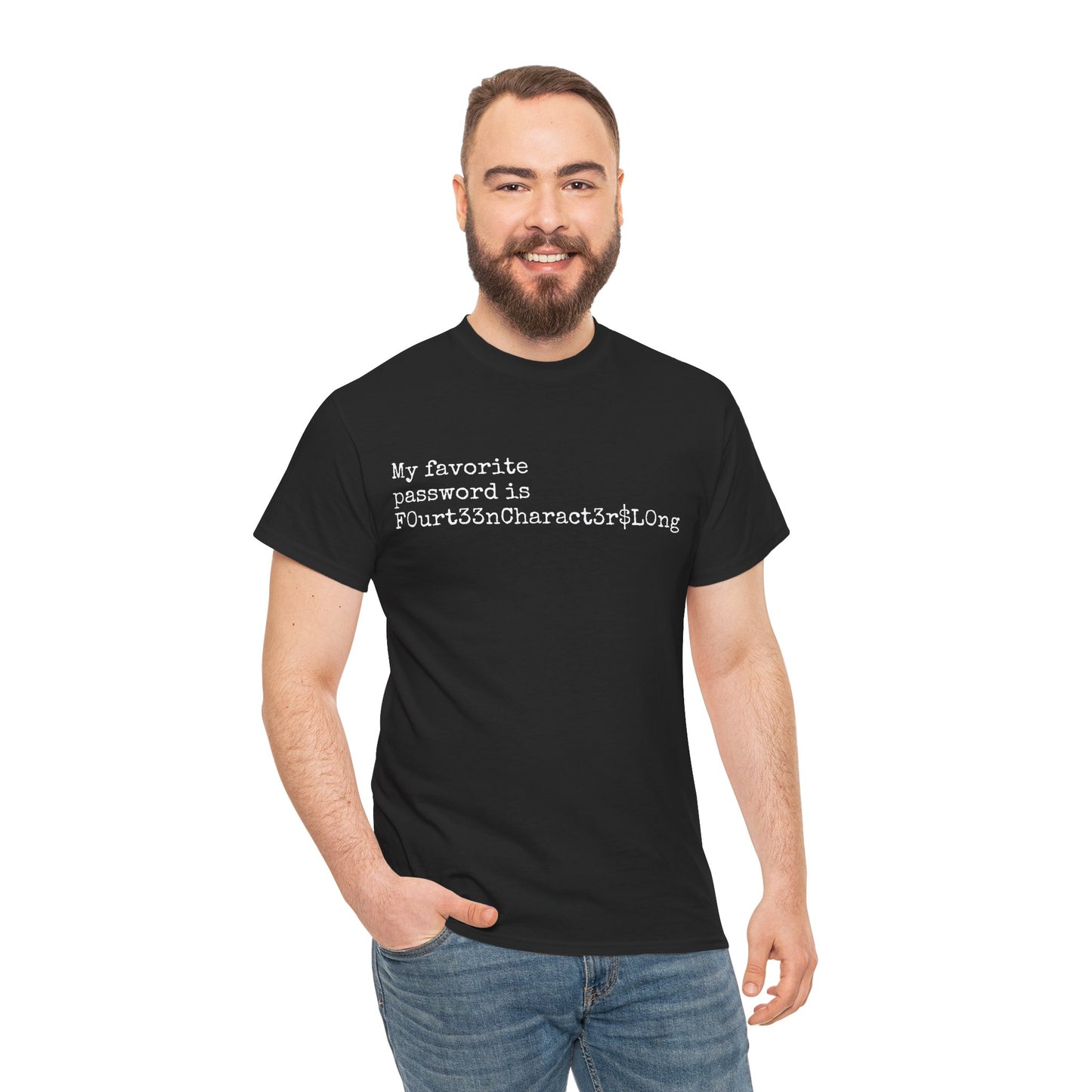 "My Favorite Password Is Fourt33ncharactersLong." Tshirt