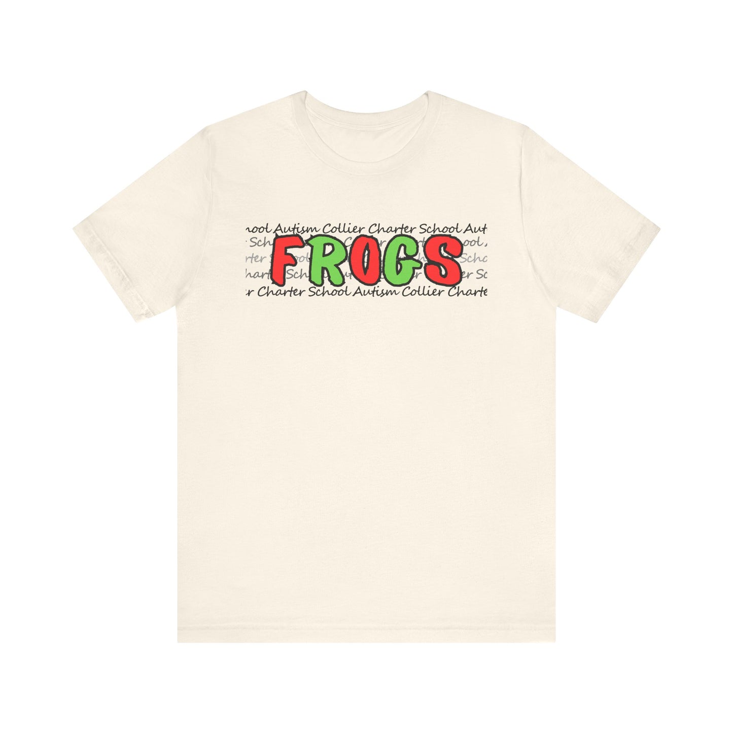 HOLIDAY Men's/Unisex Autism Collier Charter School FROGS t-shirt