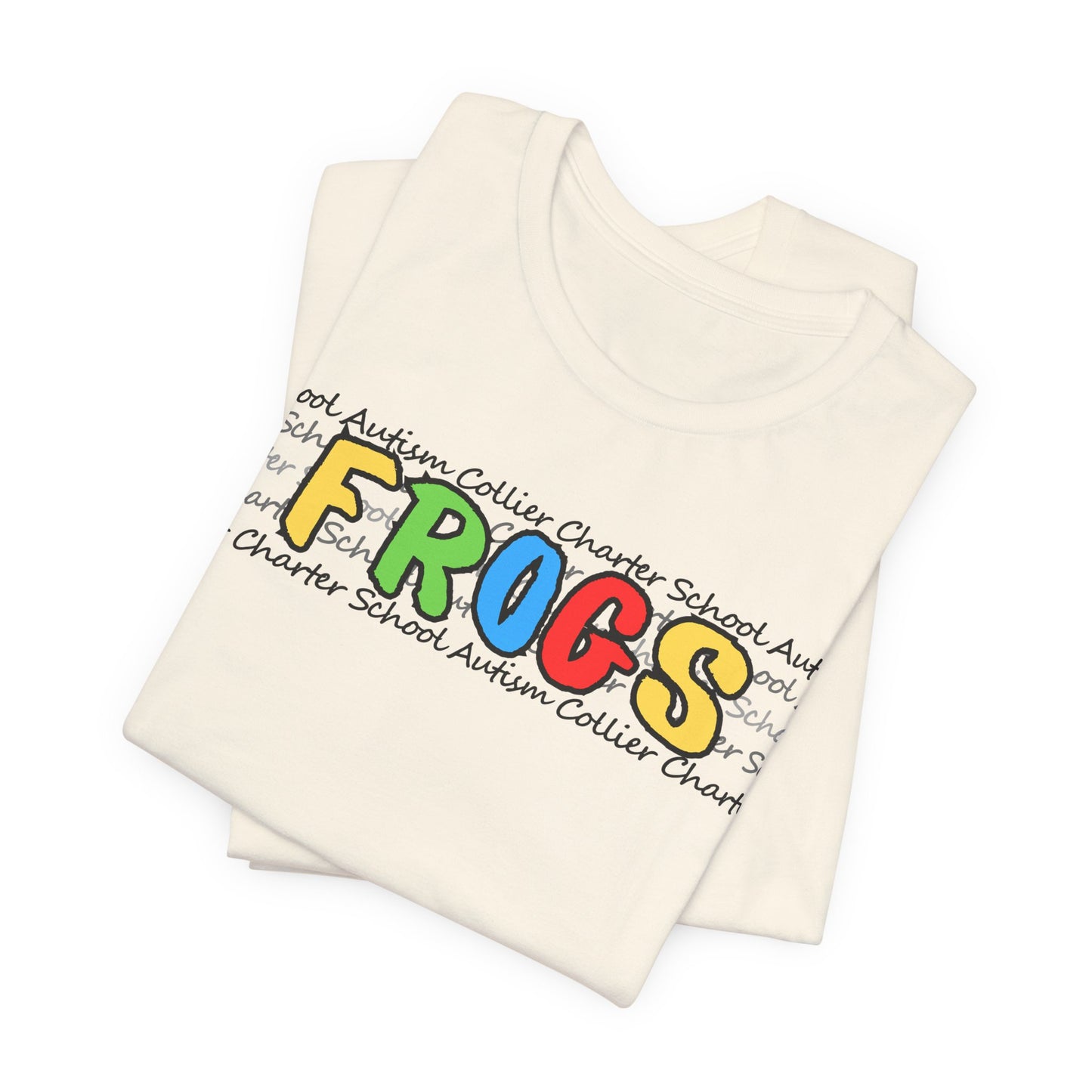 Men's/Unisex Autism Collier Charter School FROGS t-shirt