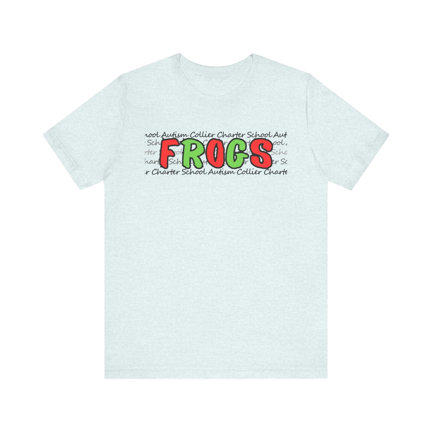 HOLIDAY Men's/Unisex Autism Collier Charter School FROGS t-shirt