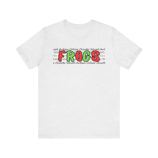 HOLIDAY Men's/Unisex Autism Collier Charter School FROGS t-shirt