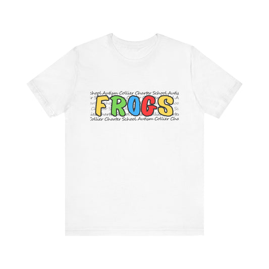 Men's/Unisex Autism Collier Charter School FROGS t-shirt