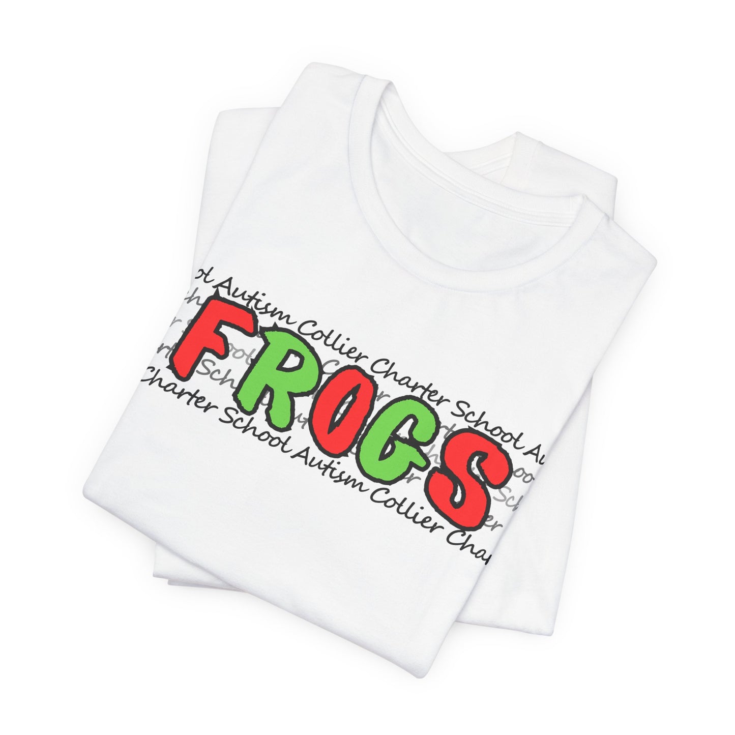 HOLIDAY Men's/Unisex Autism Collier Charter School FROGS t-shirt